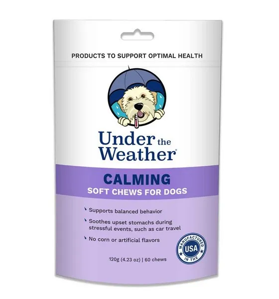 60pc Under The Weather Calming For Dogs - Supplements
